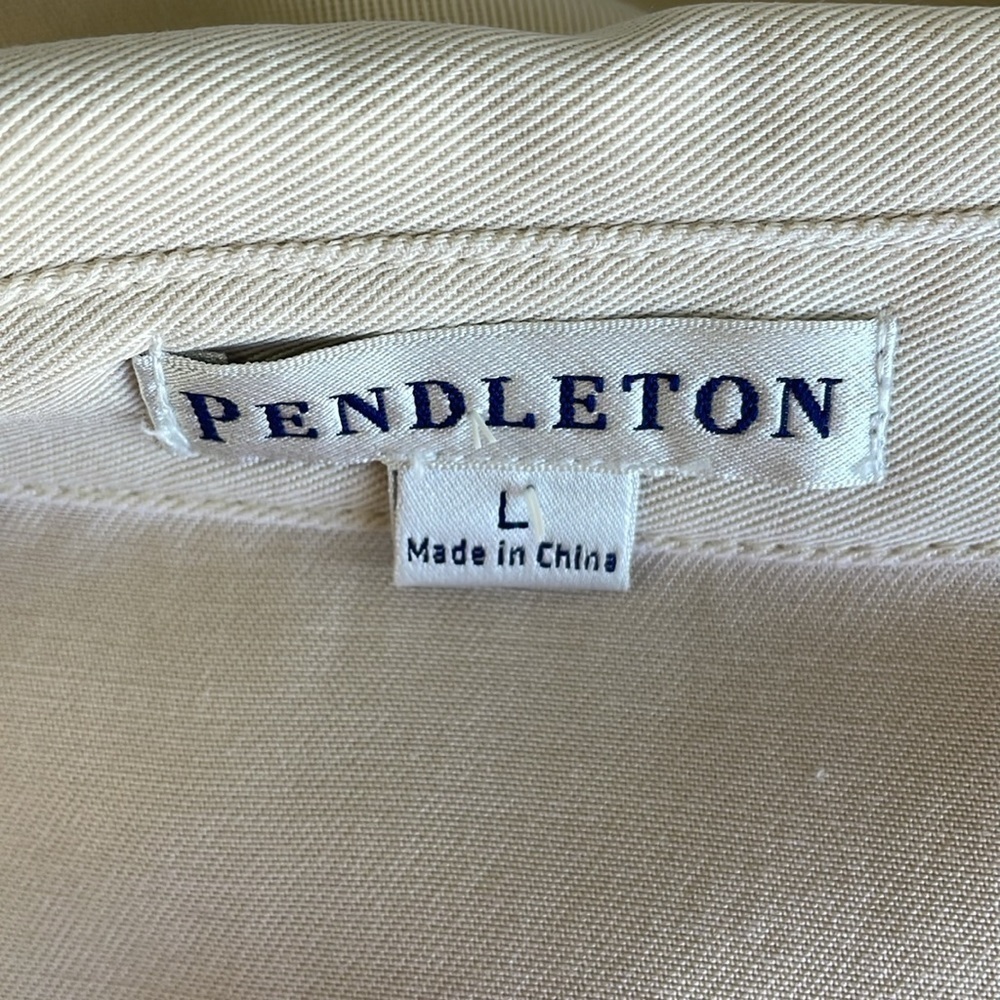 Pendleton Cream Button Up Jacket - Picture 5 of 6